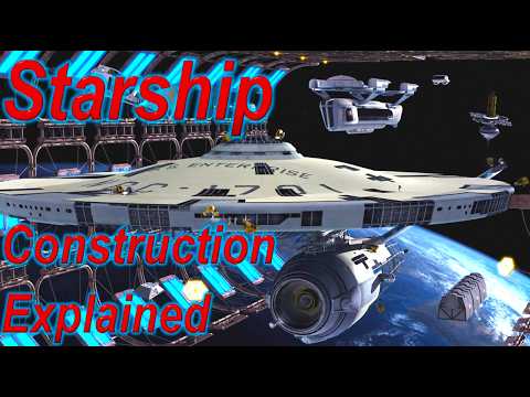 Видео: Как строятся звездолеты?