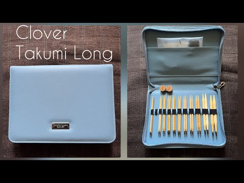 Видео: Спицы Clover Takumi long / обзор / вязание
