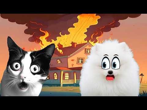 Видео: ГОРИМ!!!  ПОЖАР у нас Дома!!!