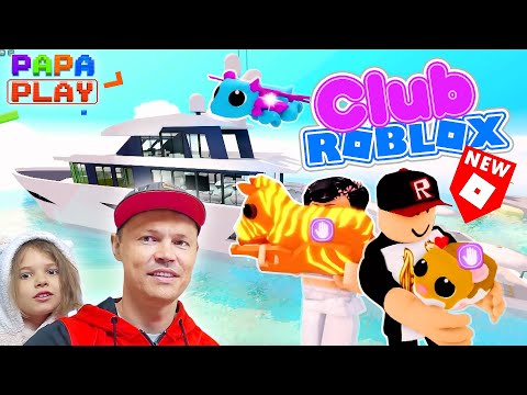Видео: Новые питомцы и крутейшая яхта в Club Roblox