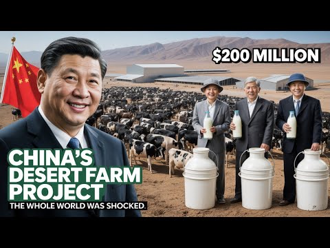 Видео: Почему молочные фермы в пустыне Китая преуспели там, где другие ожидали неудачи