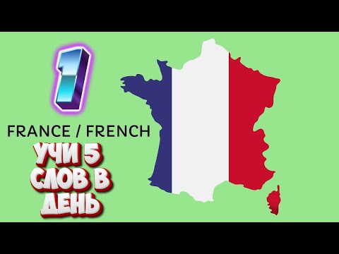 Видео: ФРАНЦУЗСКИЕ СЛОВА С ПЕРЕВОДОМ И ПРОИЗНОШЕНИЕМ УЧИ ПО 5 СЛОВ В ДЕНЬ ФРАНЦУЗСКИЙ ДЛЯ НАЧИНАЮЩИХ НУЛЯ