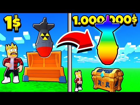 Видео: БОЕГОЛОВКА ЗА 1$ ПРОТИВ БОЕГОЛОВКИ ЗА 1.000.000$! ROBLOX Boom Simulator