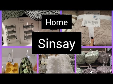 Видео: Sinsay. 🖤Home🖤. Новинки. 🖤Магазин в якому все хочеться купити😋