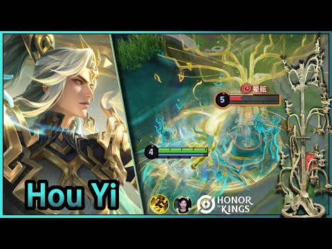 Видео: Хоу И｜10-летний юбилейный скин: тема Sanxingdui｜Облик юбилея 10 лет: тема Sanxingdui