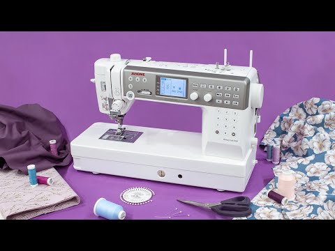 Видео: Janome Memory Craft 6700P - Обзор швейной машины