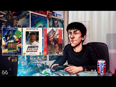 Видео: Сега Мега Гаунтлет #66: Jungle Strike, Mario Andretti Racing, Cliffhanger