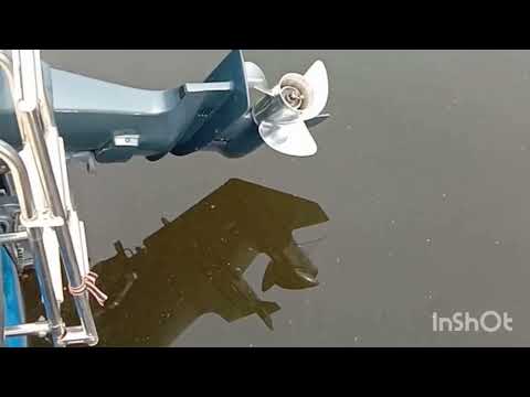 Видео: Замер скорости на заточенном, полированном, гребном винте. 