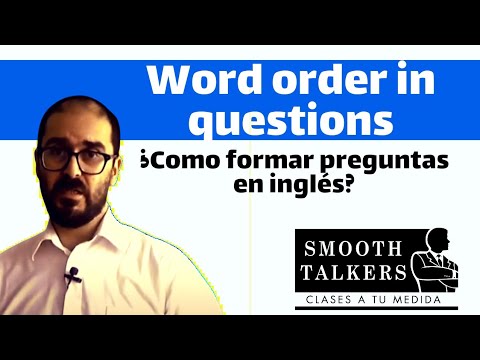 Видео: Порядок слов в вопросах – уровень Pre-intermediate