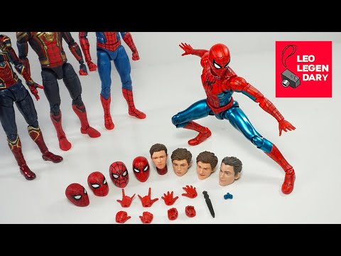Видео: ЛУЧШИЙ ОБЗОР покадровой анимации Человека-паука (S.H.Figuarts Final Suit)