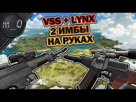 Видео: VSS - невероятное оружие / VSS + LYNX - 2 ИМБЫ на руках! / BEST PUBG