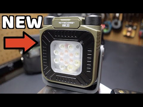 Видео: Рабочий фонарь Nitecore NWL30 3-в-1 | Отпугиватель комаров и внешний аккумулятор