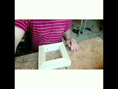 Видео: Выжигаем нихромом горку,ч.1