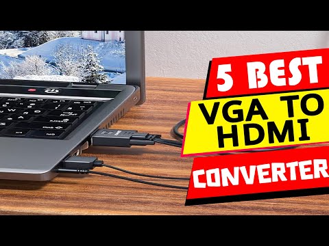 Видео: 5 ЛУЧШИХ конвертеров VGA в HDMI 2025 года || Обязательно к просмотру перед покупкой