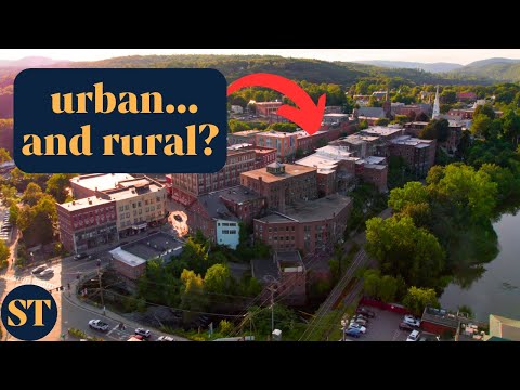 Видео: Этот маленький городок на удивление урбанизирован