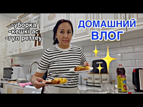 Видео: ДОМАШНИЙ ВЛОГ🏡🎥✨/УБОРКА,КЕШКІ АС🍲