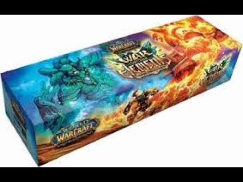 Видео: Распаковка World of Warcraft TCG War of the Elements: epic collection: DROP?No.Unboxing Loot boxes.