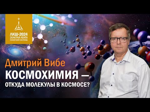 Видео: Дмитрий Вибе — космохимия, откуда молекулы в космосе?