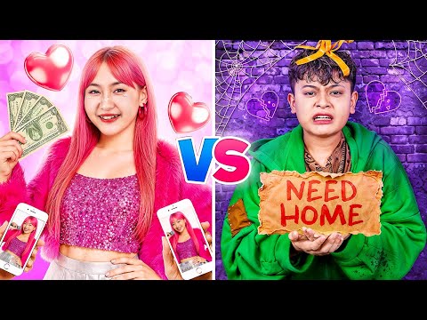 Видео: Богатая Сестра Vs Бедный Брат! Моя Сестра Суперзвезда!
