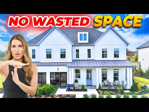 Видео: Загляните в СОВЕРШЕННО НОВЫЕ дома в самом захватывающем новом районе Атланты, штат Джорджия!