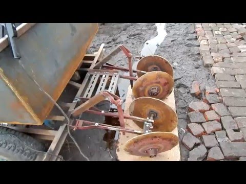 Видео: Картофелесажалка.  финал.