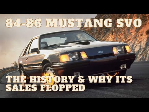 Видео: Mustang SVO: история, опции и почему он провалился в продажах