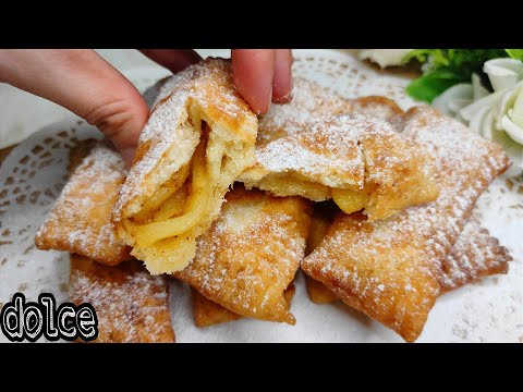 Видео: Возьмите 1 яблоко и приготовьте вкусный, быстрый и простой рецепт «Сладкое за 5 минут без яиц»!