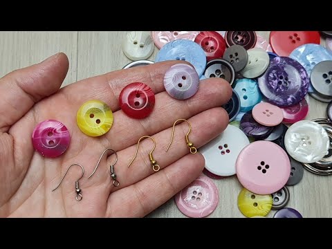 Видео: 😍ВЫ УДИВИТЕСЬ, КОГДА УВИДЕТЕ👌Я СДЕЛАЛА СУПЕР РАБОТУ С КНОПКАМИ И БУСИНКАМИ.