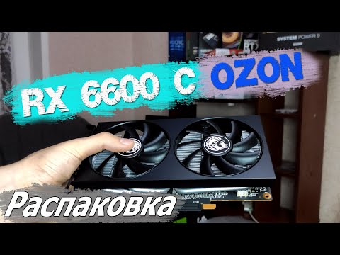 Видео: Mougol и RX 6600 c OZON. Распаковка!