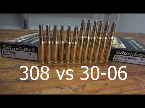 Видео: 308 win или 30-06spr. Что же лучше? Приводим факты