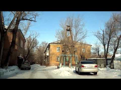 Видео: г Абай 32 квартал, ул Гагарина и АШФ