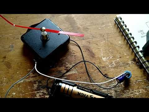 Видео: Переводим электромеханические настенные часы на литиевый аккумулятор.