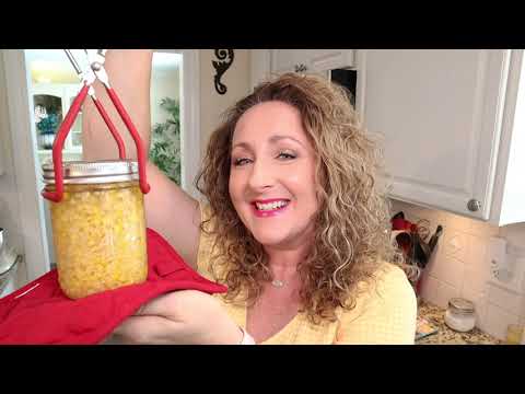 Видео: Домашняя консервированная кукуруза в сливочном соусе ~ Консервирование под давлением ~ Кукуруза ~...