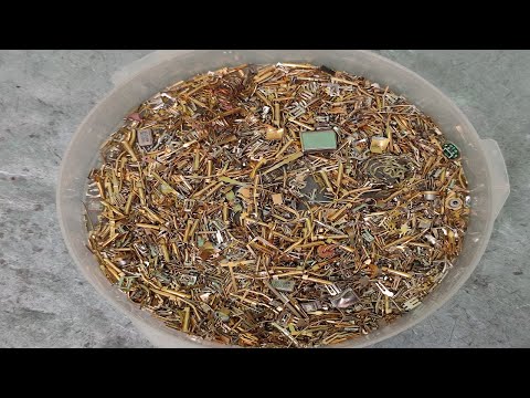 Видео: Алтын жалатылған материал жиналып жатыр / Позолоченный материал собирается.