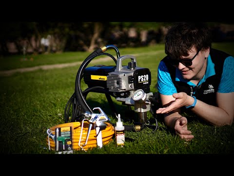 Видео: Wagner PS 20 отличный «стартовый» окрасочный агрегат.