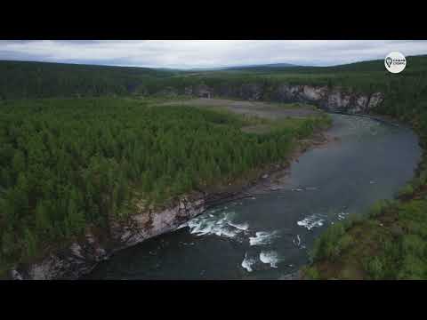Видео: Наша Сибирь 4К: Горная река Балбанью