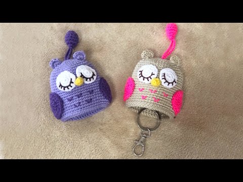 Видео: АМИГУРУМИ |  Брелок сова 🦉 ( Как сделать? )