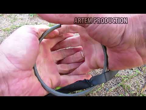 Видео: процесс огрузки сети кольцами