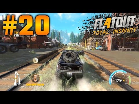 Видео: FlatOut 4: Total Insanity (HD 1080p) Звёздный кубок "Вздор" прохождение карьеры #20