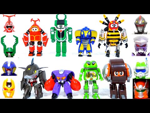 Видео: Кабутак, Квазииро, Кобландер, Спайди, Ганиран, Дангорон, Геротан и Шарклер