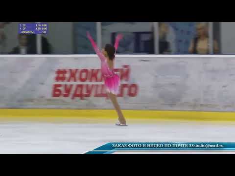 Видео: Виктория Калмыкова (2014г.р.), 3 сп, 1 место (43.36), турнир "Юные Звездочки", 17.05.2023