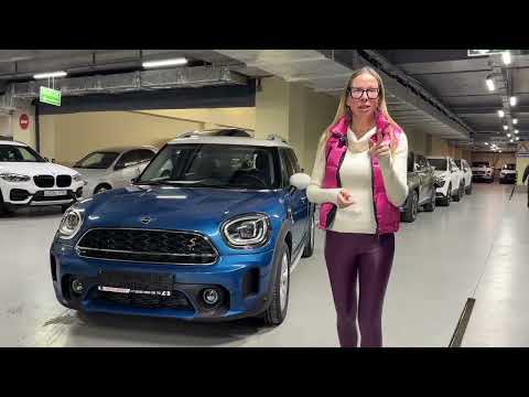 Видео: Mini Cooper S Countryman 2022 г. Лиса рулит