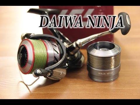 Видео: Катушка DAIWA NINJA 4012A. Анонс