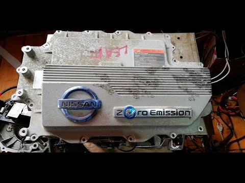 Видео: Ze0 инвертер Nissan Leaf 1