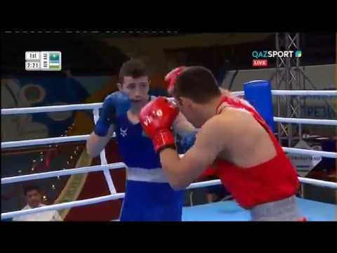 Видео: БОКС. Кубок Президента РК. Абай Төлеш - Исраил Мадримов (Өзбекстан)