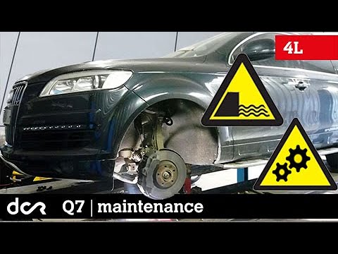 Видео: Audi Q7 (4L) Запущенные пункты технического обслуживания