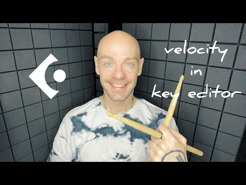 Видео: как регуляровать чувствительность в нотном редакторе в cubase (velocity in key editor)