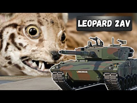 Видео: Leopard 2AV О КОТОРОМ ВСЕ ЗАБЫЛИ в War Thunder