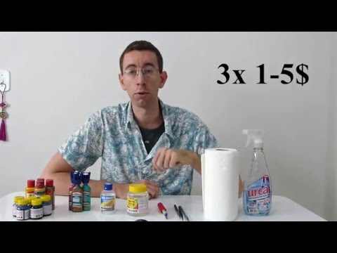 Видео: Рисование на стекле. Часть 1. Инструментарий.