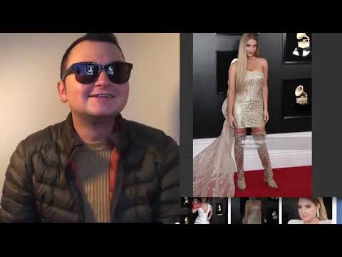 Видео: похититель ароматов обзор нарядов грэмми cardi b GRAMMY 2019 RED CARPET ROAST RE 1